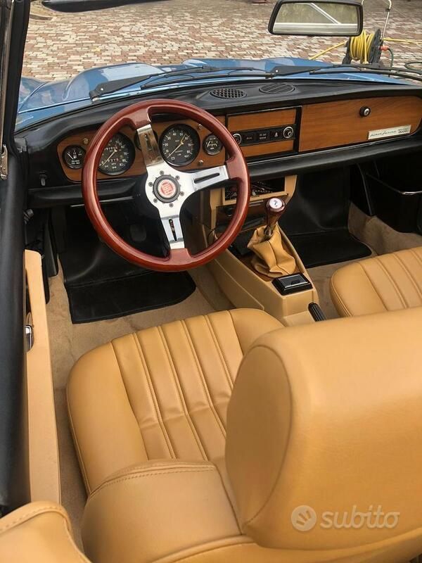 Usata Fiat 124 Spider 1980 Blu Cabrio