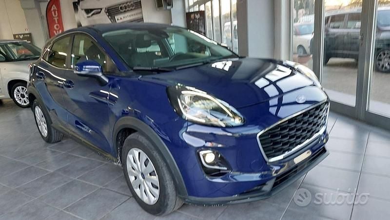 Usata Ford Puma Cool & Connect 95 CV (69 kW) 2022 Blu Coupé