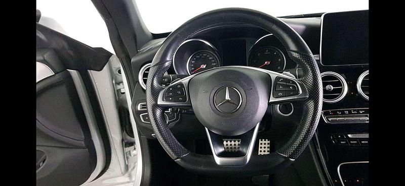 Usata Mercedes C250 204 CV (150 kW) 2017 Argento Cabrio