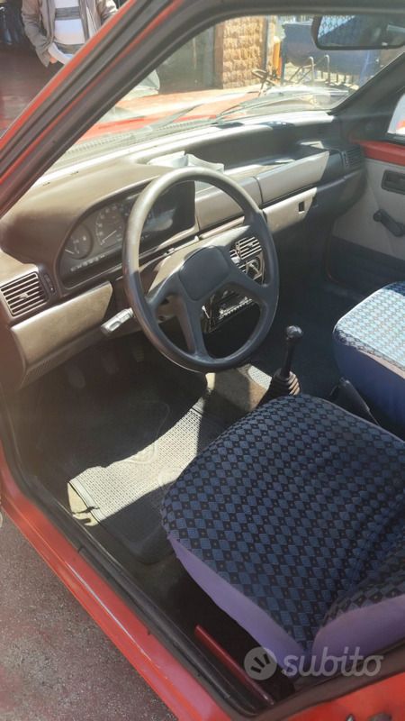 Usata Fiat Uno 1989 Rosso Utilitaria