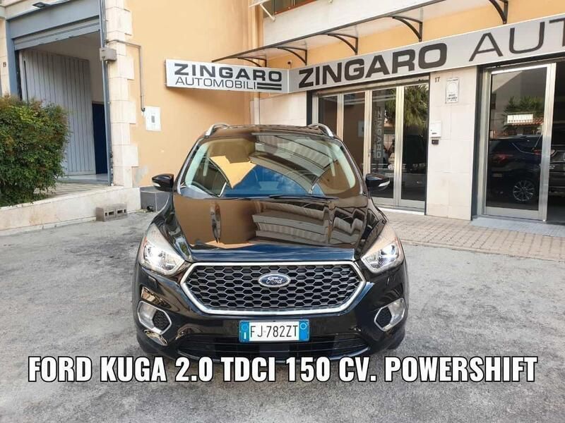 Usata Ford Kuga Vignale 150 CV (110 kW) 2017 Nero SUV