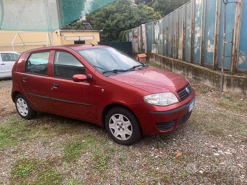 Usata Fiat Punto 2007 Rosso Utilitaria