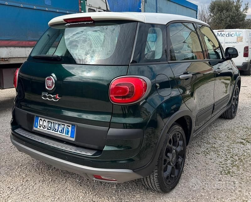 Usata Fiat 500L Cross 95 CV (69 kW) 2021 Verde Monovolume