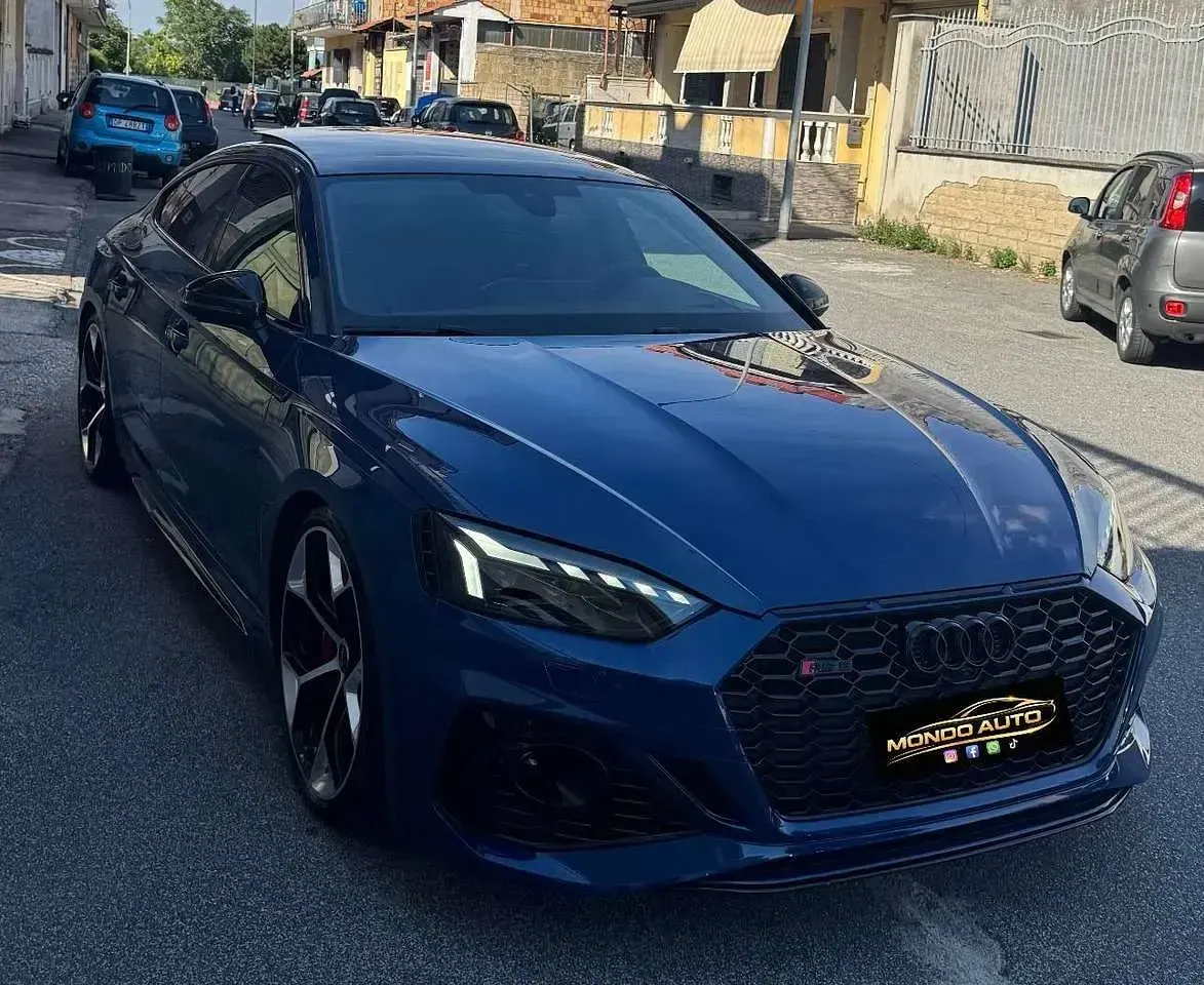 Usata Audi RS5 Sportback Ambiente 470 CV (345 kW) 2025 Blu/azzurro Station wagon