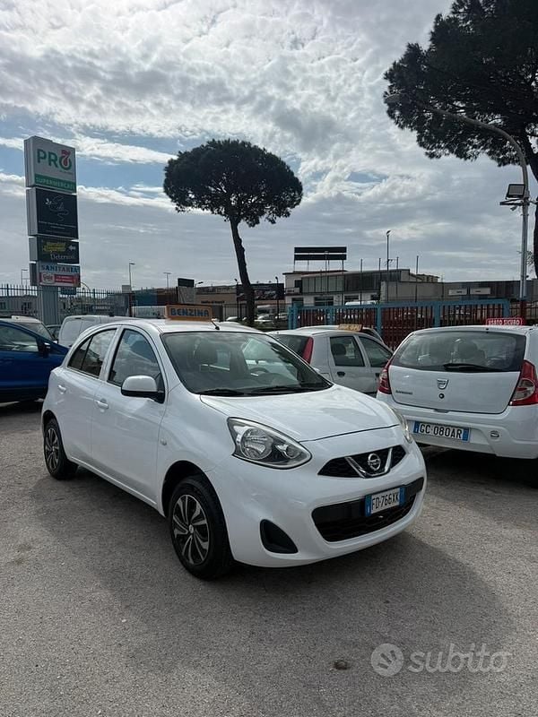 Begagnad Nissan Micra 80 HK (58 kW) 2016 Vit Halvkombi