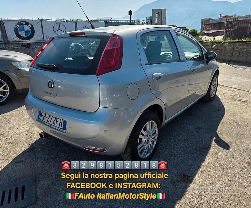 Usata Fiat Punto Street 95 CV (69 kW) 2017 Grigio Utilitaria