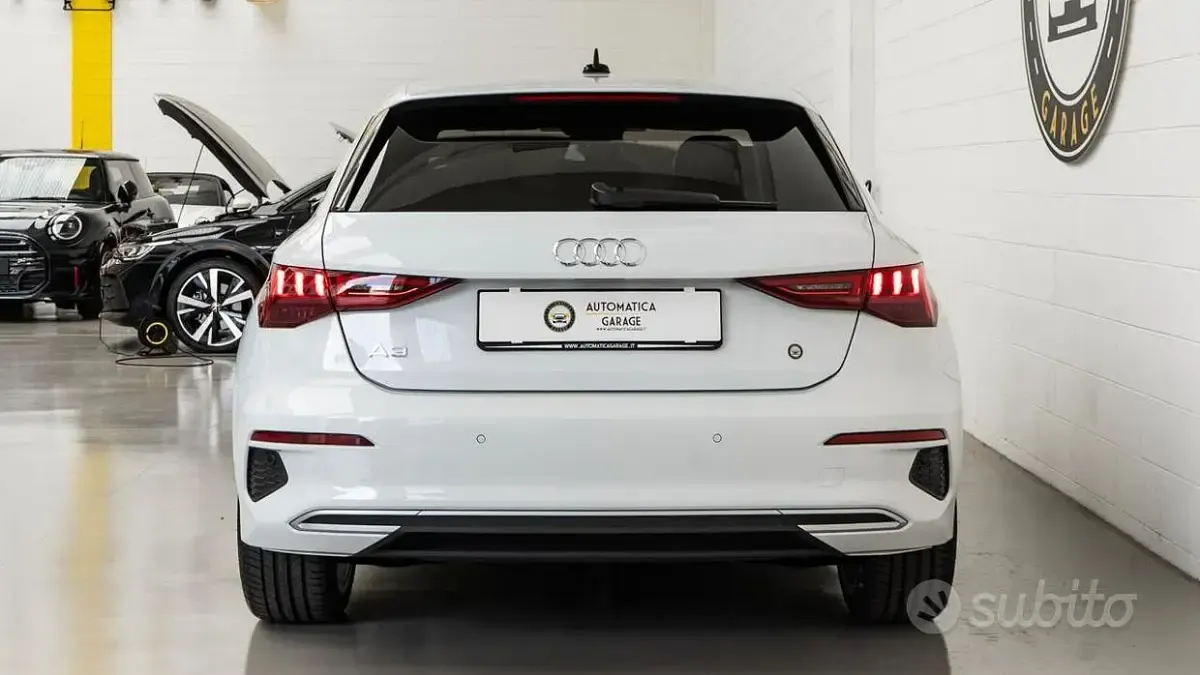 Usata Audi A3 150 CV (110 kW) 2023 Bianco Berlina
