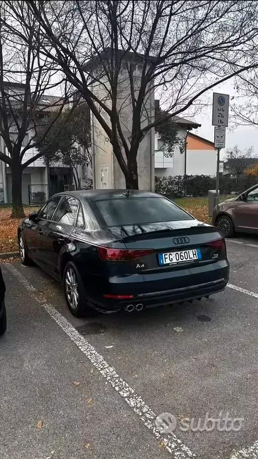 Usata Audi A4 190 CV (139 kW) 2016 Blu Berlina