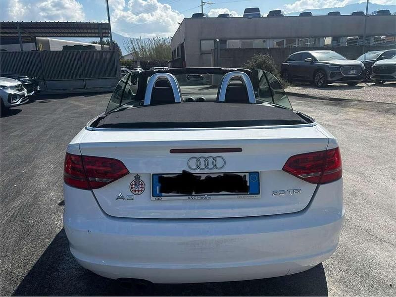 Usata Audi A3 Cabriolet Ambition 140 CV (102 kW) 2009 Bianco Cabrio