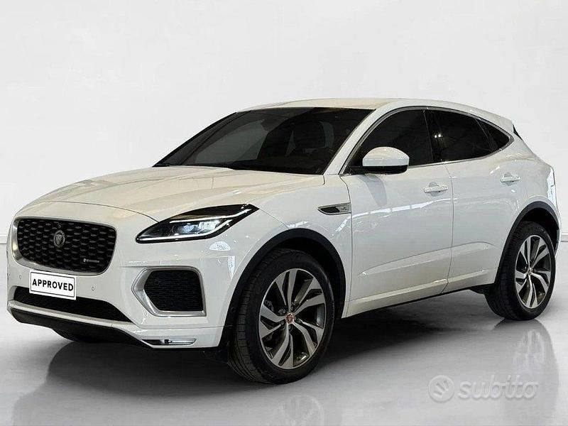 Usata Jaguar E-Pace R-Dynamic 204 CV (150 kW) 2021 Bianco SUV