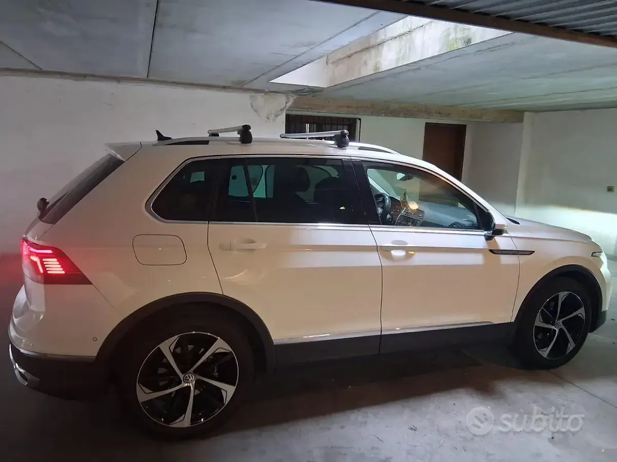 Usata VW Tiguan 150 CV (110 kW) 2021 Bianco SUV