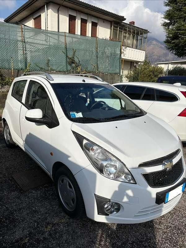 Usata Chevrolet Spark LS 68 CV (50 kW) 2010 Bianco Utilitaria