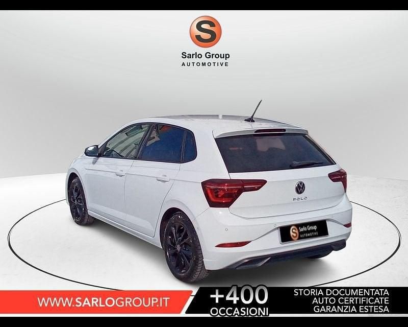 Begagnad VW Polo Style 95 HK (69 kW) 2021 Vit Halvkombi