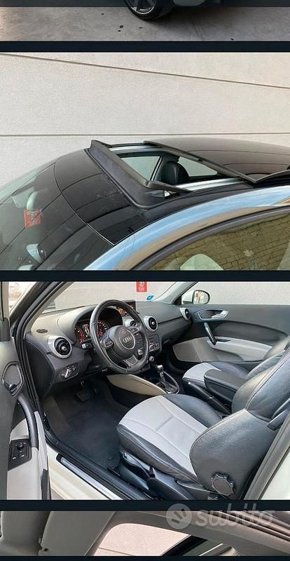Usata Audi A1 2011 Bianco Utilitaria