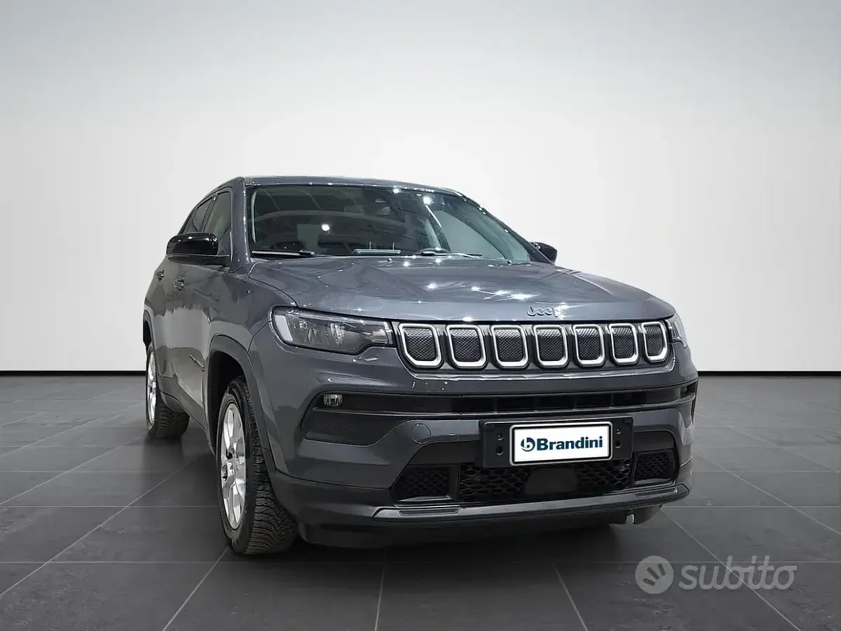 Usata Jeep Compass Longitude 131 CV (96 kW) 2022 Grigio SUV