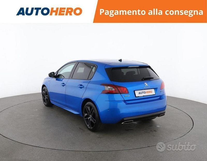 Usata Peugeot 308 GT 130 CV (95 kW) 2021 Blu Berlina
