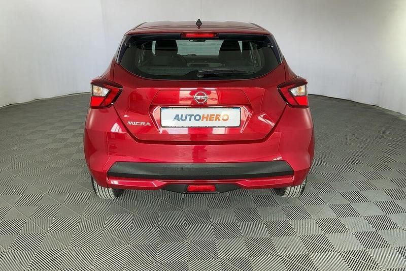 Usata Nissan Micra Acenta 90 CV (66 kW) 2018 Rosso Utilitaria