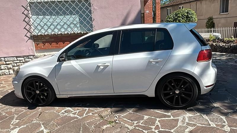 Usata VW Golf VI GTD 170 CV (125 kW) 2012 Bianco Utilitaria