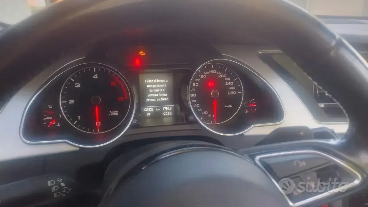 Usata Audi A5 Cabriolet S-Line 190 CV (139 kW) 2015 Grigio Cabrio