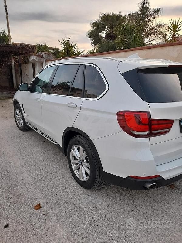 Usata BMW X5 231 CV (169 kW) 2015 Bianco SUV