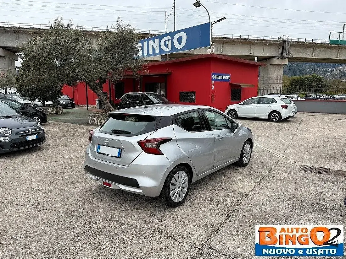 Usata Nissan Micra Acenta 87 CV (63 kW) 2021 Grigio Utilitaria