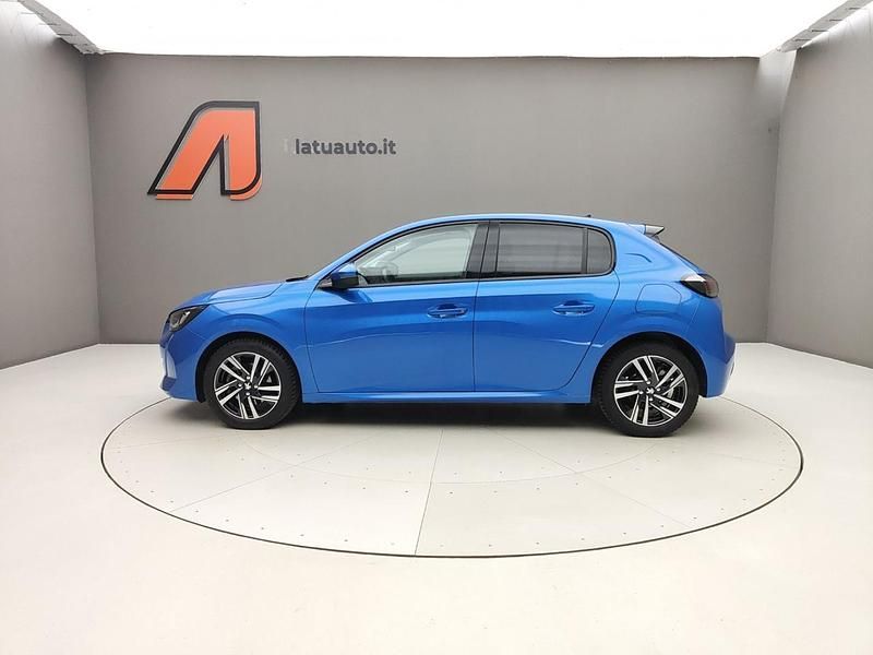 Usata Peugeot 208 Allure 101 CV (74 kW) 2022 Blu Utilitaria