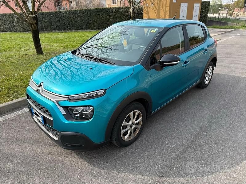 Usata Citroën C3 83 CV (61 kW) 2021 Blu Utilitaria