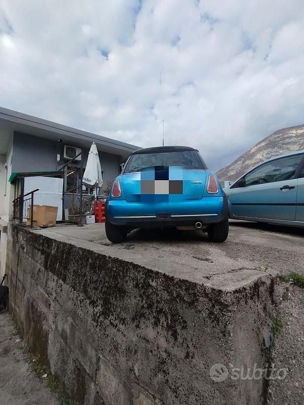 Usata Mini Cooper 116 CV (85 kW) 2005 Blu/azzurro Utilitaria