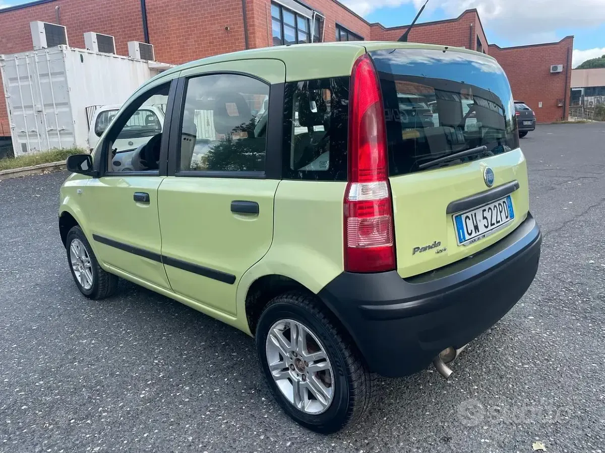 Usata Fiat Panda 4x4 60 CV (44 kW) 2005 Giallo Utilitaria
