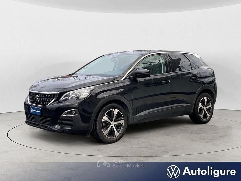 Usata Peugeot 3008 Allure 131 CV (96 kW) 2020 Nero SUV