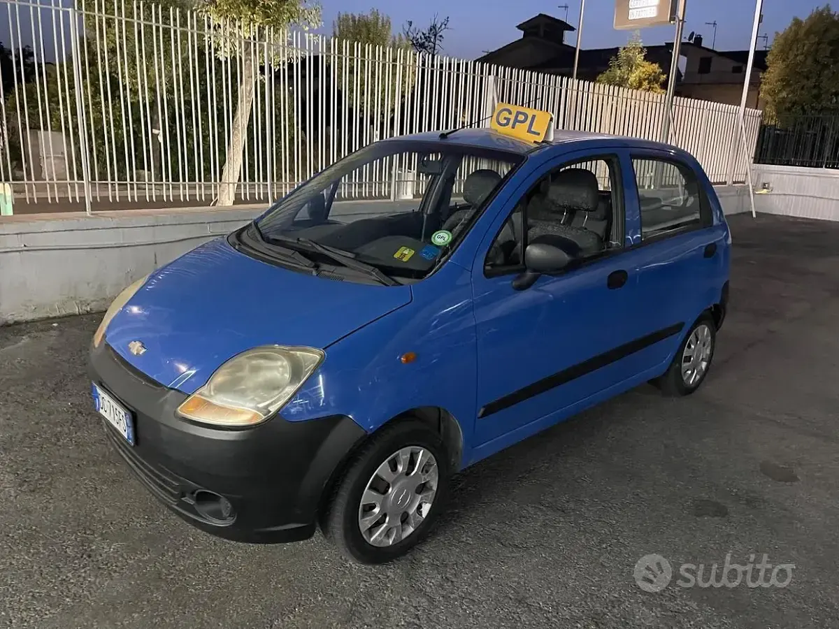 Usata Chevrolet Matiz SE 61 CV (44 kW) 2006 Bluazzurro Utilitaria