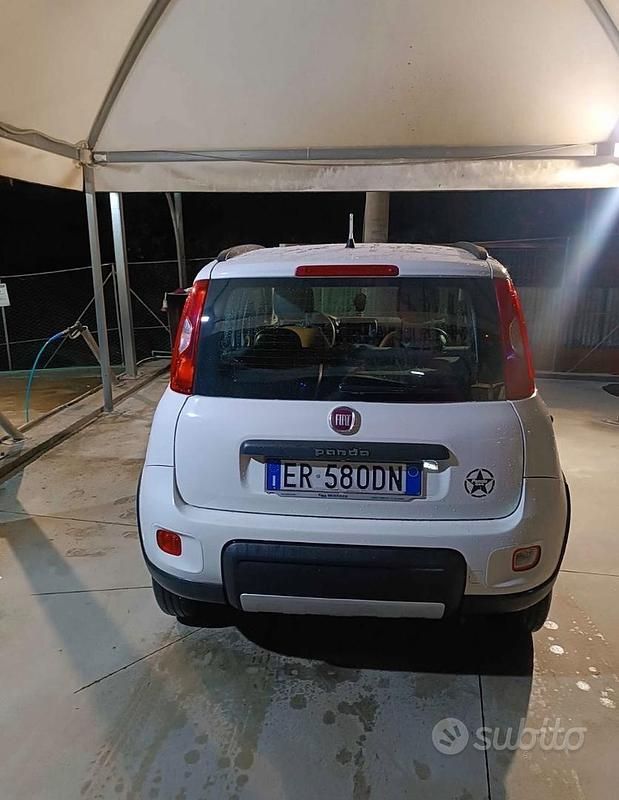 Usata Fiat Panda 4x4 75 CV (55 kW) 2013 Bianco Utilitaria
