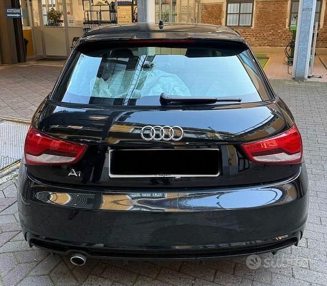 Usata Audi A1 S-Line 90 CV (66 kW) 2018 Nero Berlina
