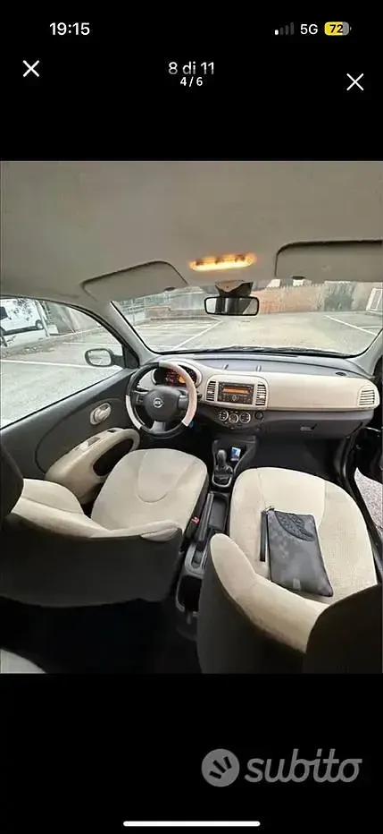 Usata Nissan Micra 80 CV (58 kW) 2009 Nero Utilitaria