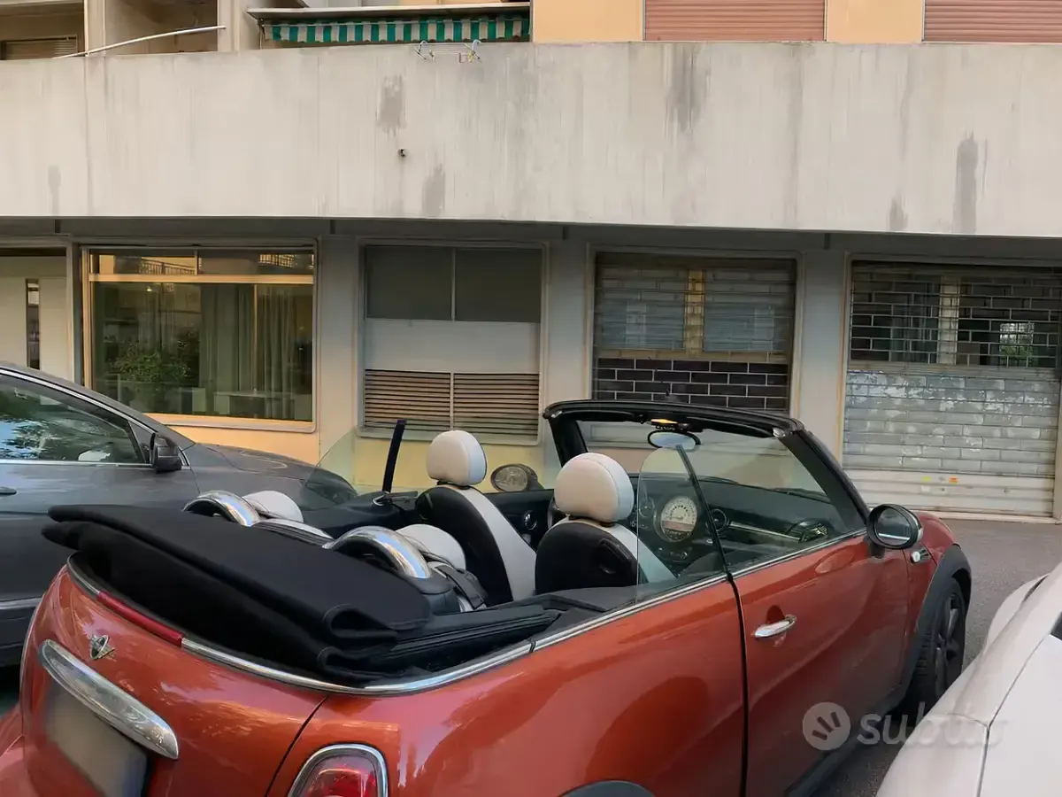 Usata Mini Cooper D Cabriolet 111 CV (81 kW) 2010 Rosso Cabrio