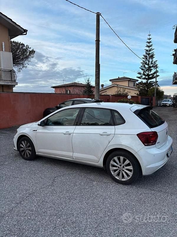 Usata VW Polo R-line 2019 Bianco Berlina
