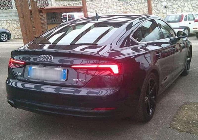 Usata Audi A5 190 CV (139 kW) 2019 Nero Coupé