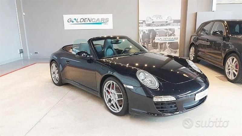 Usata Porsche 911 Carrera S Cabriolet 385 CV (283 kW) 2009 Nero Cabrio