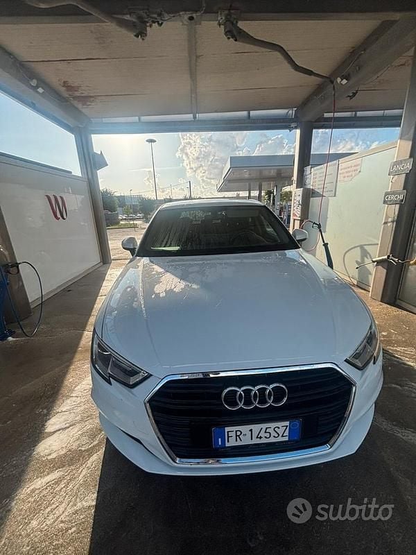 Usata Audi A3 116 CV (85 kW) 2018 Bianco Berlina