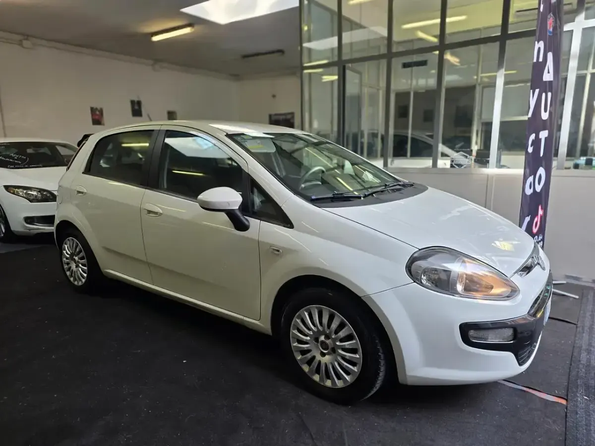 Usata Fiat Punto Evo Dynamic 75 CV (55 kW) 2011 Bianco Utilitaria