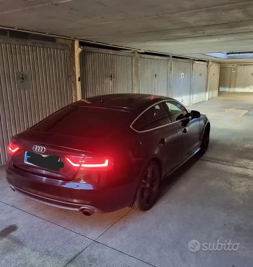Usata Audi A5 Sportback Ambiente 224 CV (164 kW) 2014 Nero Utilitaria