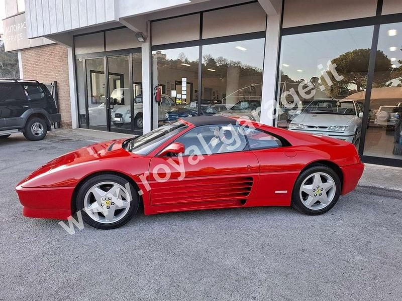 Usata Ferrari 348 300 CV (220 kW) 1994 Rosso corsa (fer 300/12) Cabrio