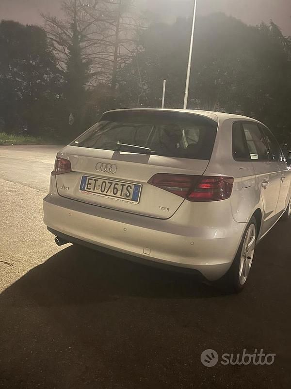 Usata Audi A3 105 CV (77 kW) 2014 Grigio Berlina