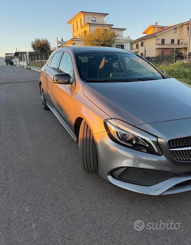 Usata Mercedes A200 2015 Grigio Berlina