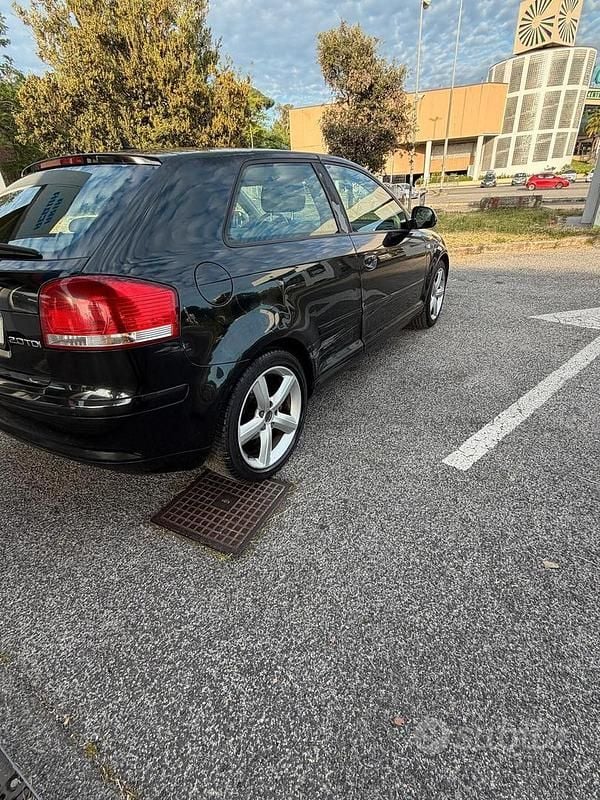 Usata Audi A3 140 CV (102 kW) 2007 Nero Utilitaria