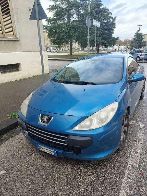 Usata Peugeot 307 CC 109 CV (80 kW) 2007 Blu/azzurro Cabrio