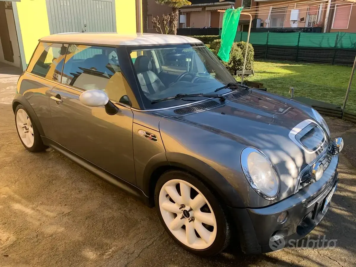 Usata Mini Cooper S Coupé 170 CV (125 kW) 2004 Grigio Coupé