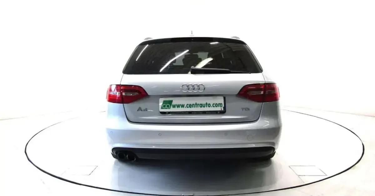 Usata Audi A4 150 CV (110 kW) 2014 Argento Station wagon