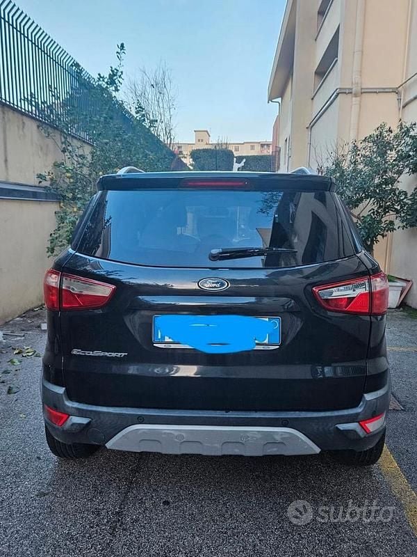 Usata Ford Ecosport 100 CV (73 kW) 2017 Nero SUV