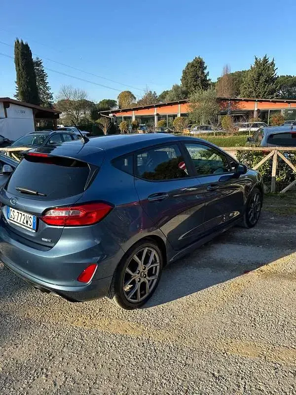 Usata Ford Fiesta ST-Line 125 CV (91 kW) 2024 Blu/azzurro Berlina
